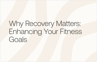 Why Recovery Matters: Enhancing Your Fitness Goals 2