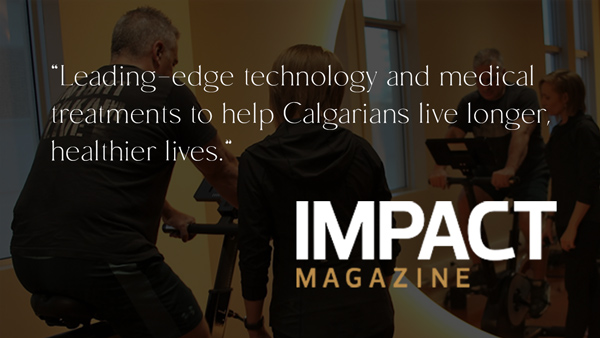 Aeon Future Health uses leading-edge technology and medical treatments to help Calgarians live longer, healthier lives.